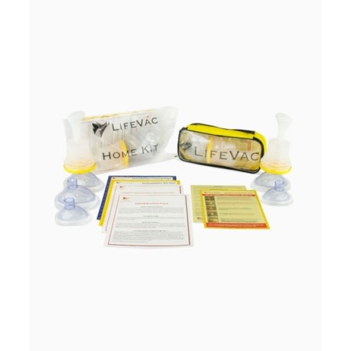 LifeVac Home and Travel Kit Bundle - Toddler and Adult Choking First Aid Device