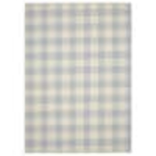 Garland Rug Country Living Soft Silver/Ivory 5 ft. x 7 ft. Checker Board Polypropylene Area Rug LL920N06008443