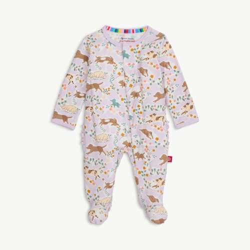 best fur end modal magnetic parent favorite footie with ruffle