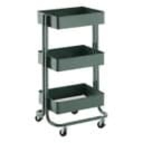 The Container Store 3-Tier Rolling Cart | Juniper