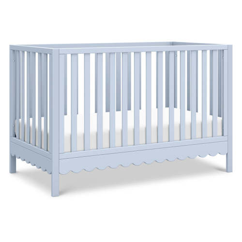Sammy Scallop 4-in-1 Convertible Crib - Powder Blue