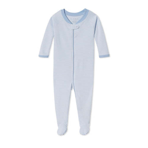 Baby Sleeper in French Blue — 0-3m