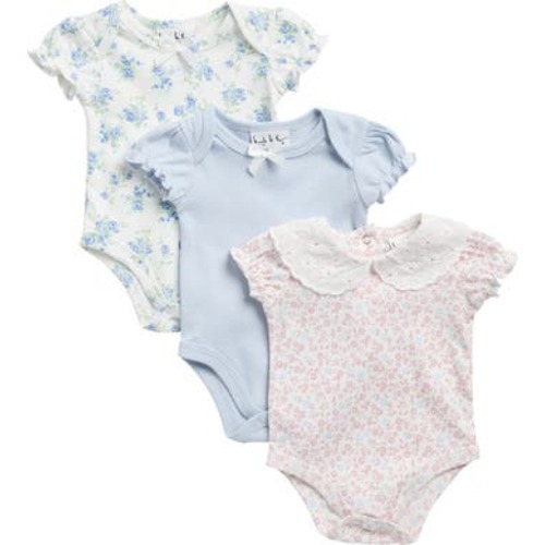 Nicole Miller Assorted 3-Pack Bodysuits | Nordstromrack