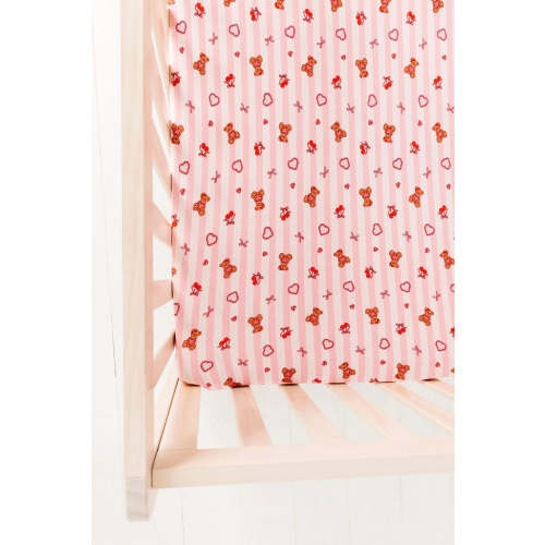 Love You Bear-y Much Crib Sheet