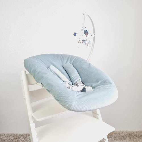 Velvet cover compatible with Stokke Tripp Trapp Newborn Set, newborn cover replacement