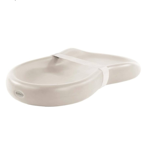 Keekaroo Peanut Changer Baby Vanilla– The Original Made in USA Easy-to-Clean Changing pad and The only Shell Over Foam, Fully Water Repellant
