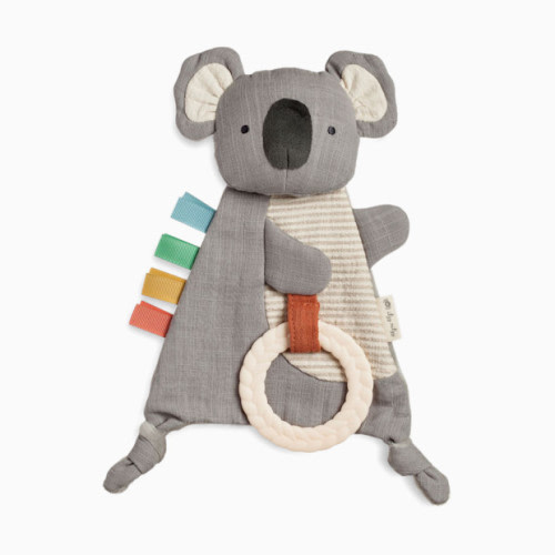Bitzy Crinkle Sensory Crinkle Toy with Teether - Koala