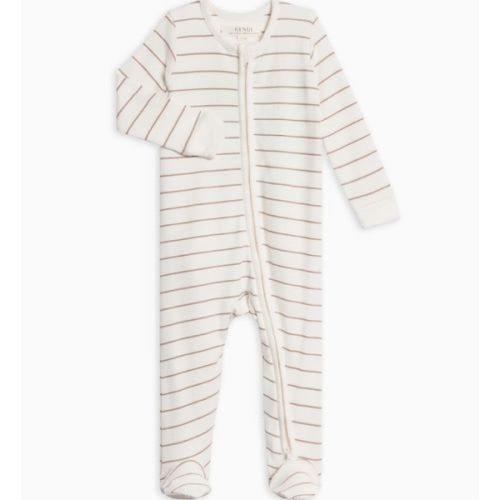 Kit Ribbed Zipper Sleeper
