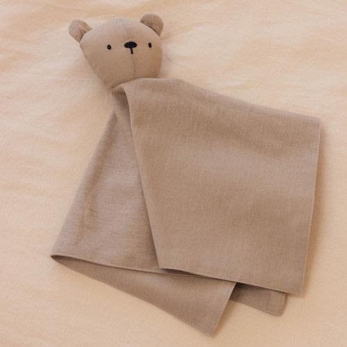 WildBird Linen Lovey Bear - Desert Lark