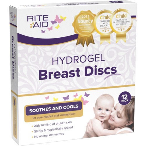 Rite Aid Hydrogel Breast Discs 12 Pack