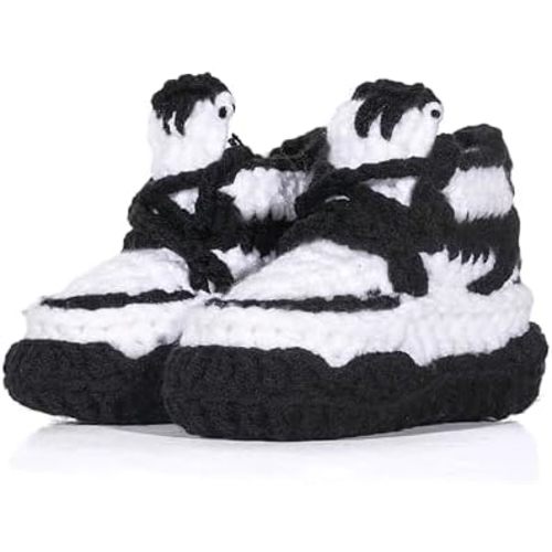 Diaper Book Club Baby Sneakers Crochet Hypebeast Shoes for Toddler Sneakerheads, Soft Booties for Boys & Girls, Designer Kids Fashion, Breathable & Comfortable Children's Kicks