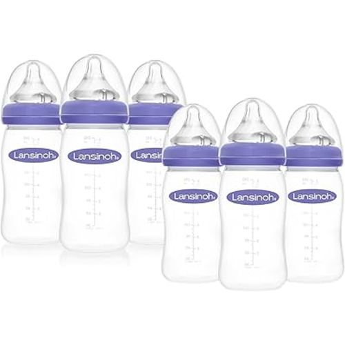 Lansinoh Anti-Colic Baby Bottles (Medium Flow)