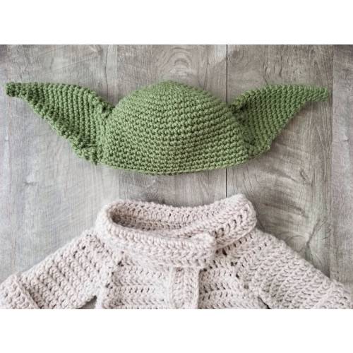 Baby Yoda Inspired Hat & Sweater