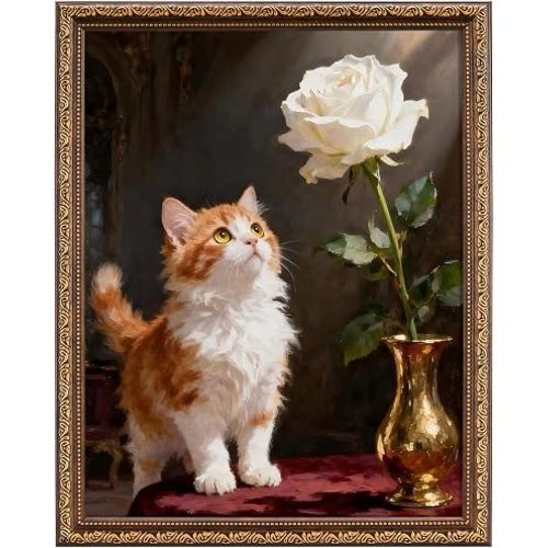 TWING 11x14 Picture Frame,Ornate Vintage 11x14 Photo Frame,Bronze,1 Pack