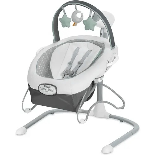 Graco Soothe 'n Sway LX Baby Swing with Portable Bouncer