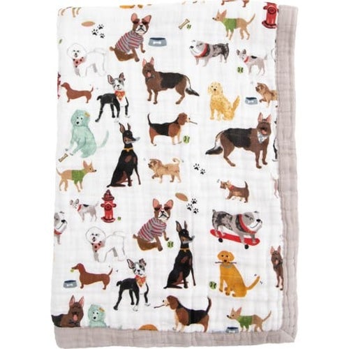 Cotton Muslin Baby Quilt