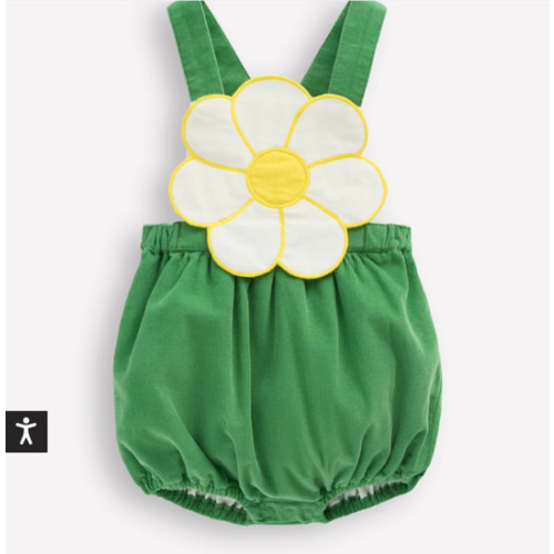 Novelty Bubble Romper-Sapling Green | Boden USA