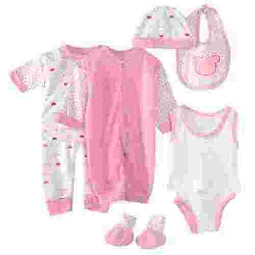 Edvintorg 8Pcs Newborn Baby Boy Girl Clothes Sets Cute Tops+Hat+Pants+Bib+Sock Shose+Romper Outfits Set Infant Baby Jumpsuit 0-3 Months Baby Costume On Clearance