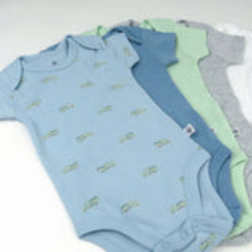 5-Pack Organic Cotton Short Sleeve Bodysuits | Honest Baby Clothing