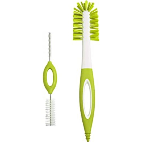 Boon Portable Bottle Brushes, Green
