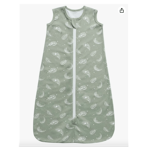 Amazon.com: Owlivia Baby Organic Cotton Sleeping Bag with 2-Way Zipper, Organic Cotton Wearable Blanket,Unisex Sleep Sack : Baby
