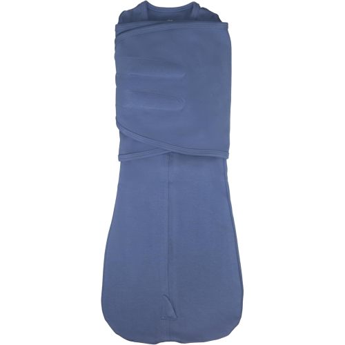 LullaBaby "Double Dream Swaddle: Exclusive Dual Wing Design, Pediatrician-Endorsed, Ultra-Soft Cotton, 0-2 Months, 6-14 lbs - Coastal Breeze