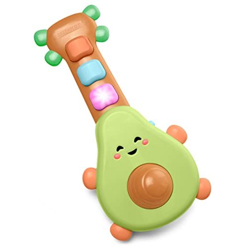 Skip Hop Baby Toy Guitar, Farmstand Grow & Play, Rock-A-Mole Guitar