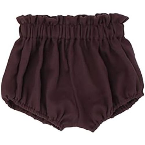 Baby Girls Ruffle Cotton Gauze Bloomer Shorts Infant Toddler Solid Color Summer Loose Harem Shorts