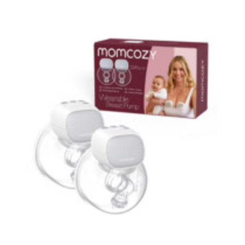Momcozy Momcozy S9 Pro-V Hands Free Electronic Wearable Breast Pump, 2Pack, Gray