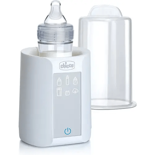 Chicco Digital Bottle Warmer & Sterilizer for Baby Bottles, Baby Food Jars, and Milk Bags | Eliminates 99.9% of Germs | 4 Heating Options | Digital Touchscreen| Automatic Shut-Off & Sound Alert