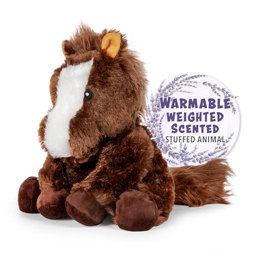 1i4 Group Warm Pals Microwavable Lavender Scented Plush Toy Stuffed Animal - Harry Horse