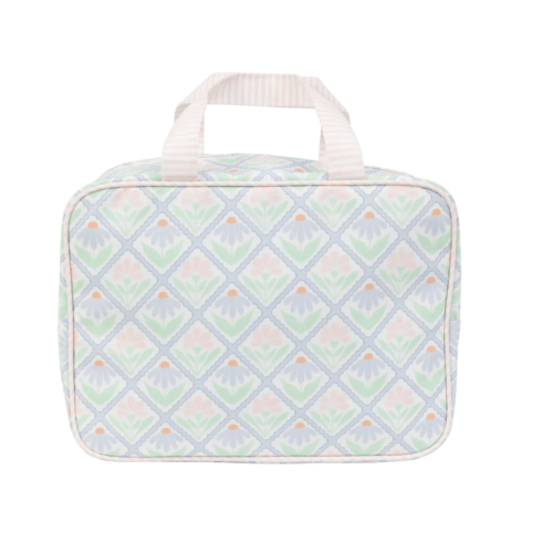 Apple Of My Isla, Pastel Floral Take It Tote