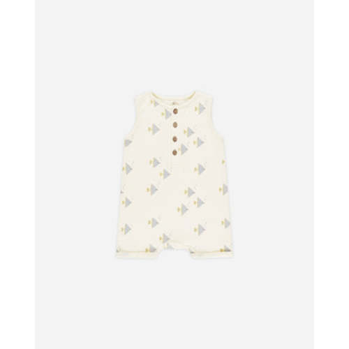 Davis Romper || Angel Fish