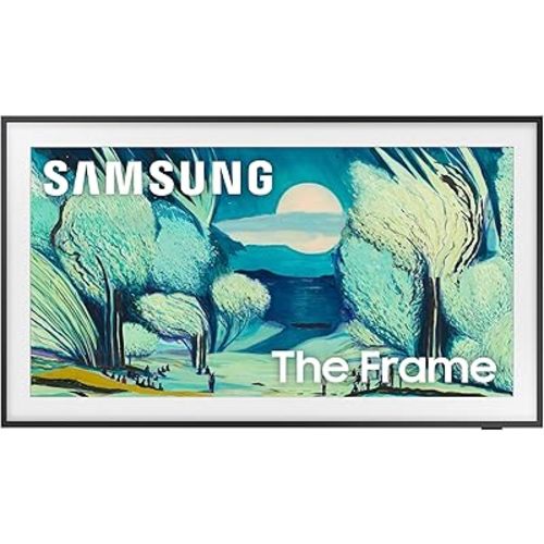 Samsung 65-Inch Class The Frame LS03F 4K QLED Smart TV (2025 Model) Modern Frame Design, NQ4 AI Gen2 Processor, Art Mode, Artful Picture Quality, Samsung Vision AI, Alexa Built-in