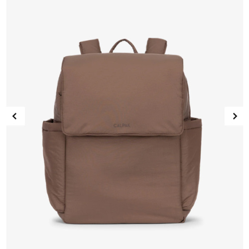 Diaper Backpack with Laptop Sleeve - HAZELNUT