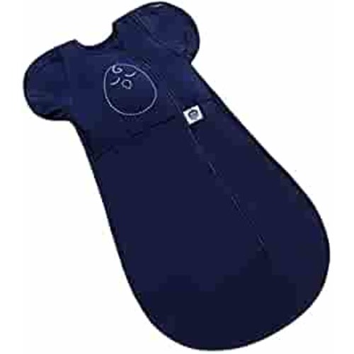 Nested Bean Zen One - Gently Weighted Swaddle, Baby: 0-3 Months, 7-13 lbs, Arms Free/in/Out Swaddle, Helps to Reduce Moro (Startle) Reflex, Unisex, TOG 1.0, Machine Washable