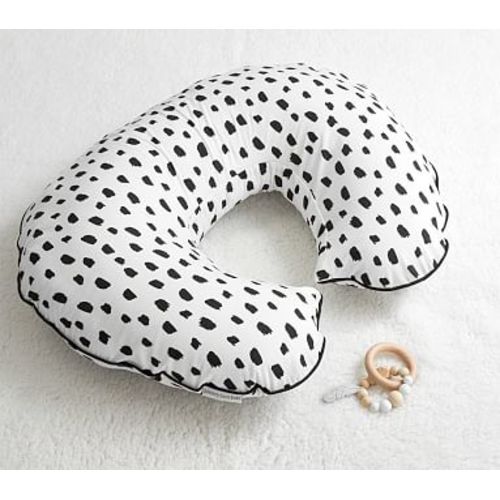 Black Brush Stroke Boppy Nursing & Infant Support Pillow Slipcover Only