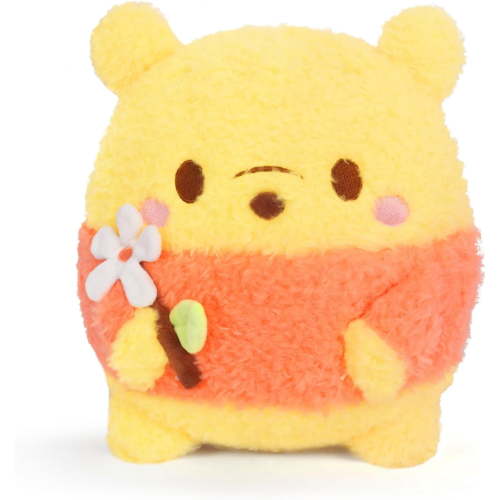 MINISO Stitch Plush Stuffed Animals, 15cm/5.12in Winnie-the-Pooh Plush Toy, Plush Stuffed Animals, Soft & Cuddly Stuffed Animal, A Gifts for Kids & Fans of Winnie-the-Pooh