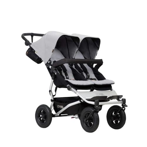 Mountain Buggy Duet V3 Buggy, Silver