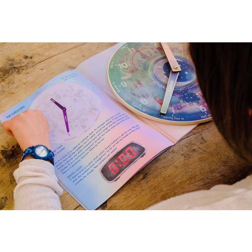 The Wild Magic of time  busy book -Waldorf inspired learn to tell the time- for Waldorf Families and Homeschool. Stress free learning