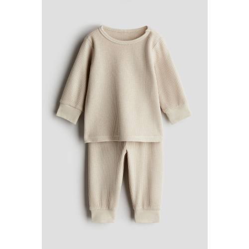 WAFFLED COTTON SET