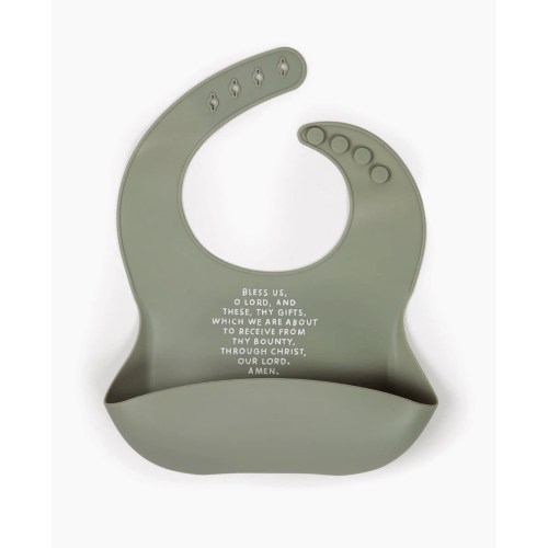 Meal Blessing Silicone Bib