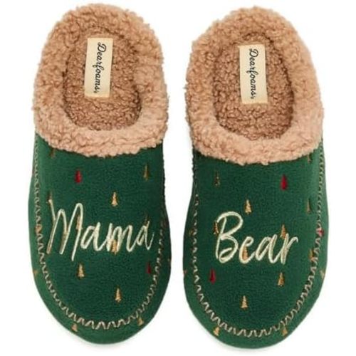Dearfoams Women's Mama Bear Matching Family Gifts for Mom Clog