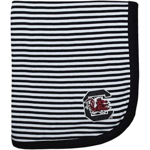 Creative Knitwear University of South Carolina Gamecocks Striped Baby and Toddler Blanket