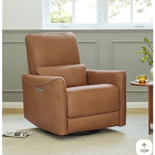 Tracee Modern Power Swivel Glider Recliner