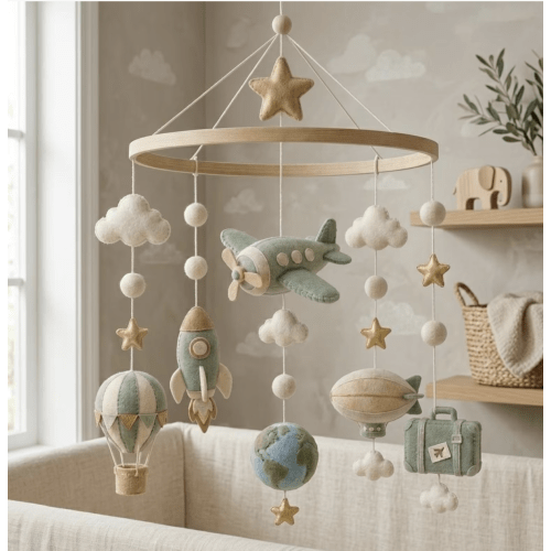 Travel Adventure Baby Mobile