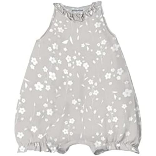 GUNAMUNA Unisex Bubble Romper, Toddler Ultra-Soft Fleece Daytime Bubble Jumpsuit w Diaper Zipper for Easy Changing