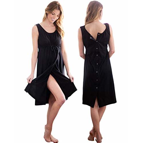 Baby Be Mine 3 in 1 Labor/Delivery/Nursing Hospital Gown Maternity, Hospital Bag Must Have
