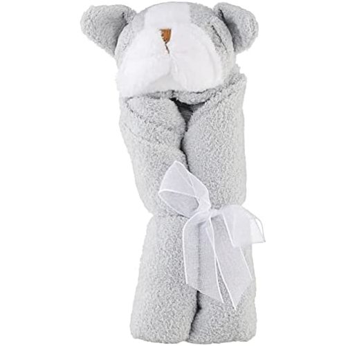 Angel Dear Grey Bulldog Blankie