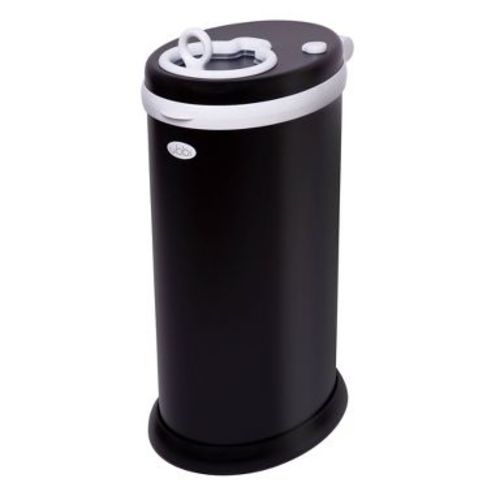 Ubbi Stainless Steel Diaper Pail - Matte Black